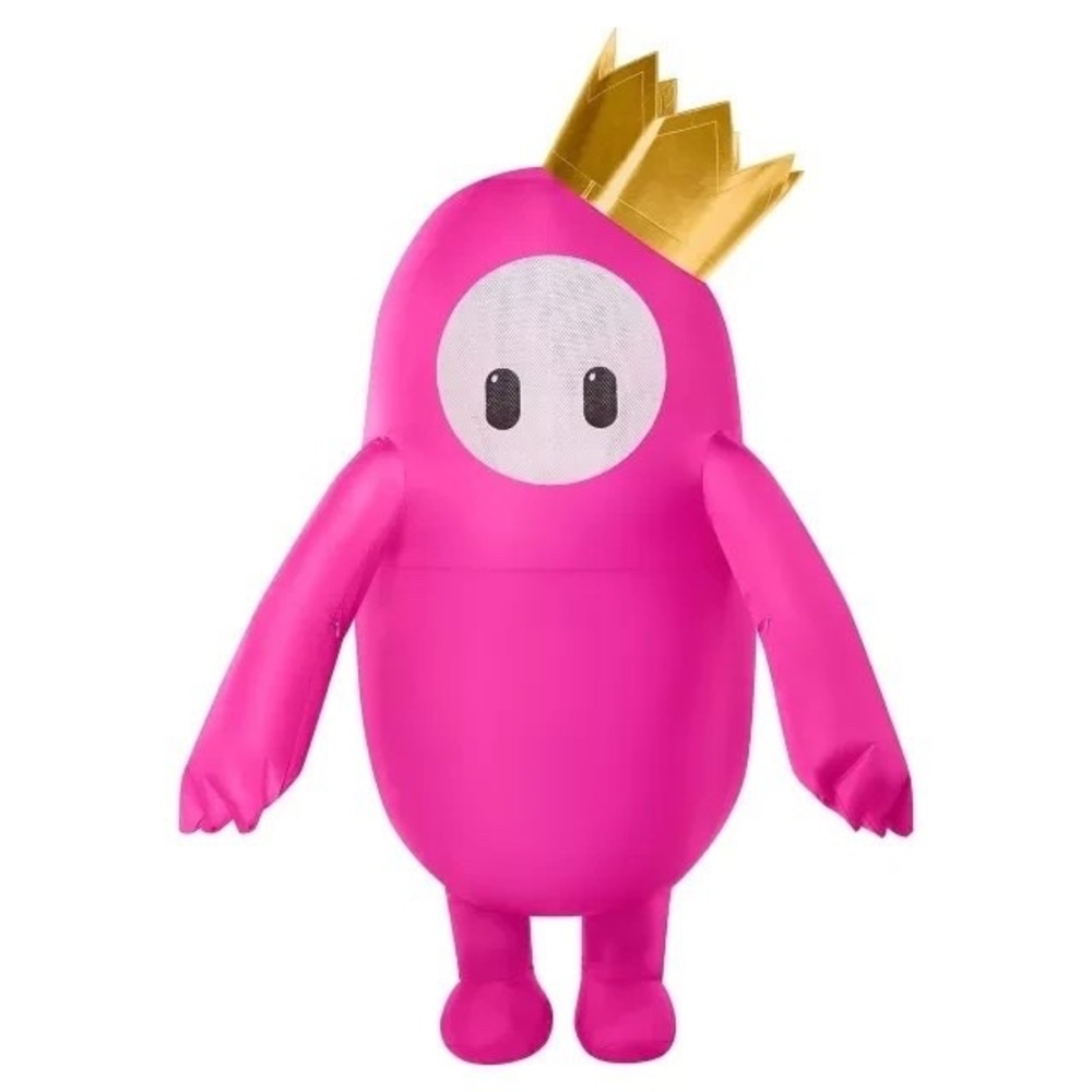 FALL GUYS PINK BEAN Inflatable Halloween Costume Kids ONE SIZE BRAND NEW SPIRIT